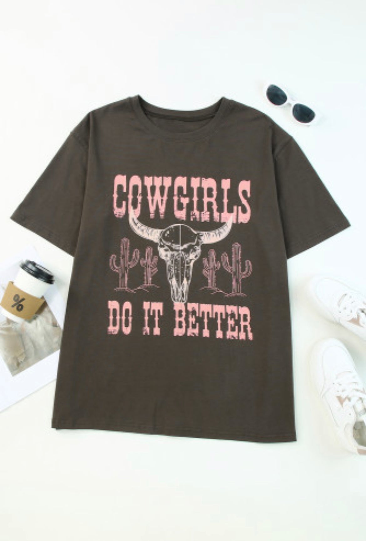 Cowgirls Graphic T Shirt-Western Culture Leather