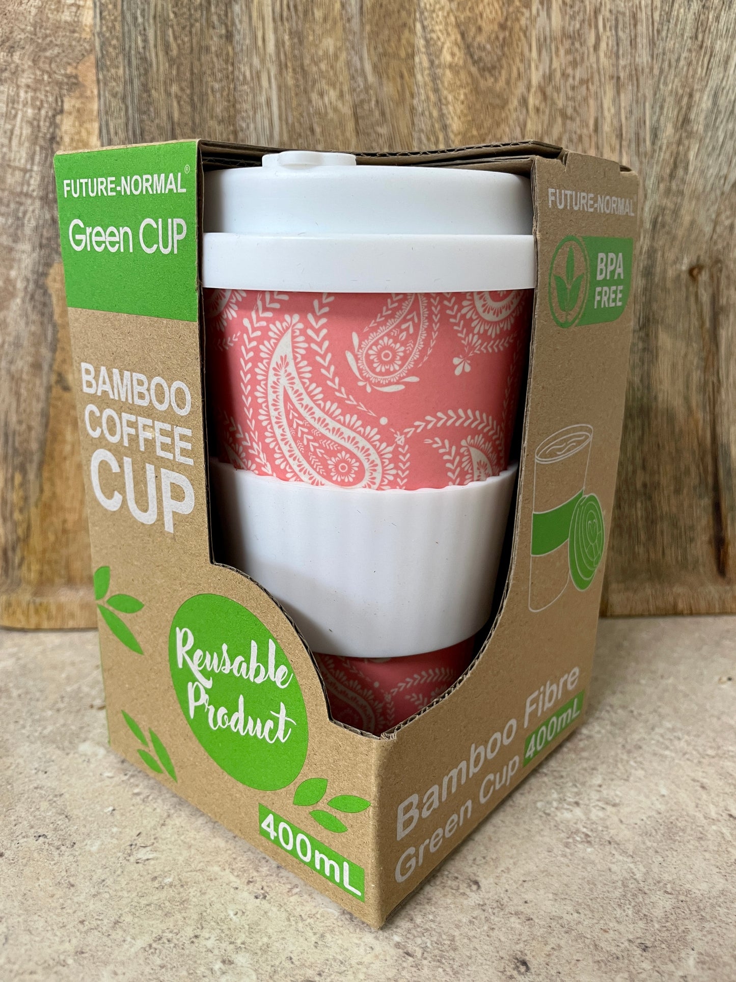 Eco Friendly Reusable Drinking Cup-Western Culture Leather