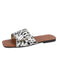 Cow Print Slides-Western Culture Leather