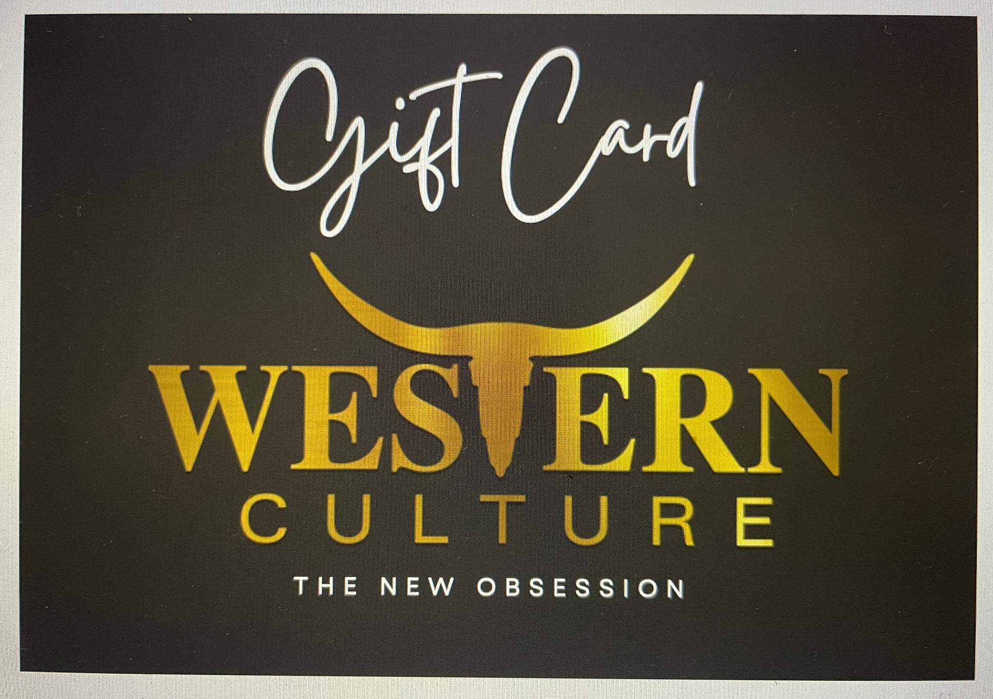 Western Culture Gift Voucher-Western Culture Leather