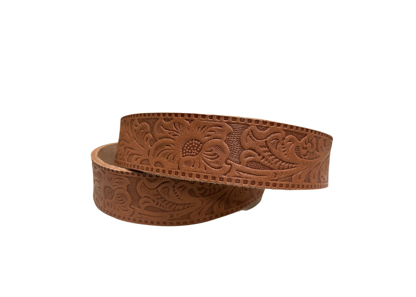 Embossed Belts-Western Culture Leather