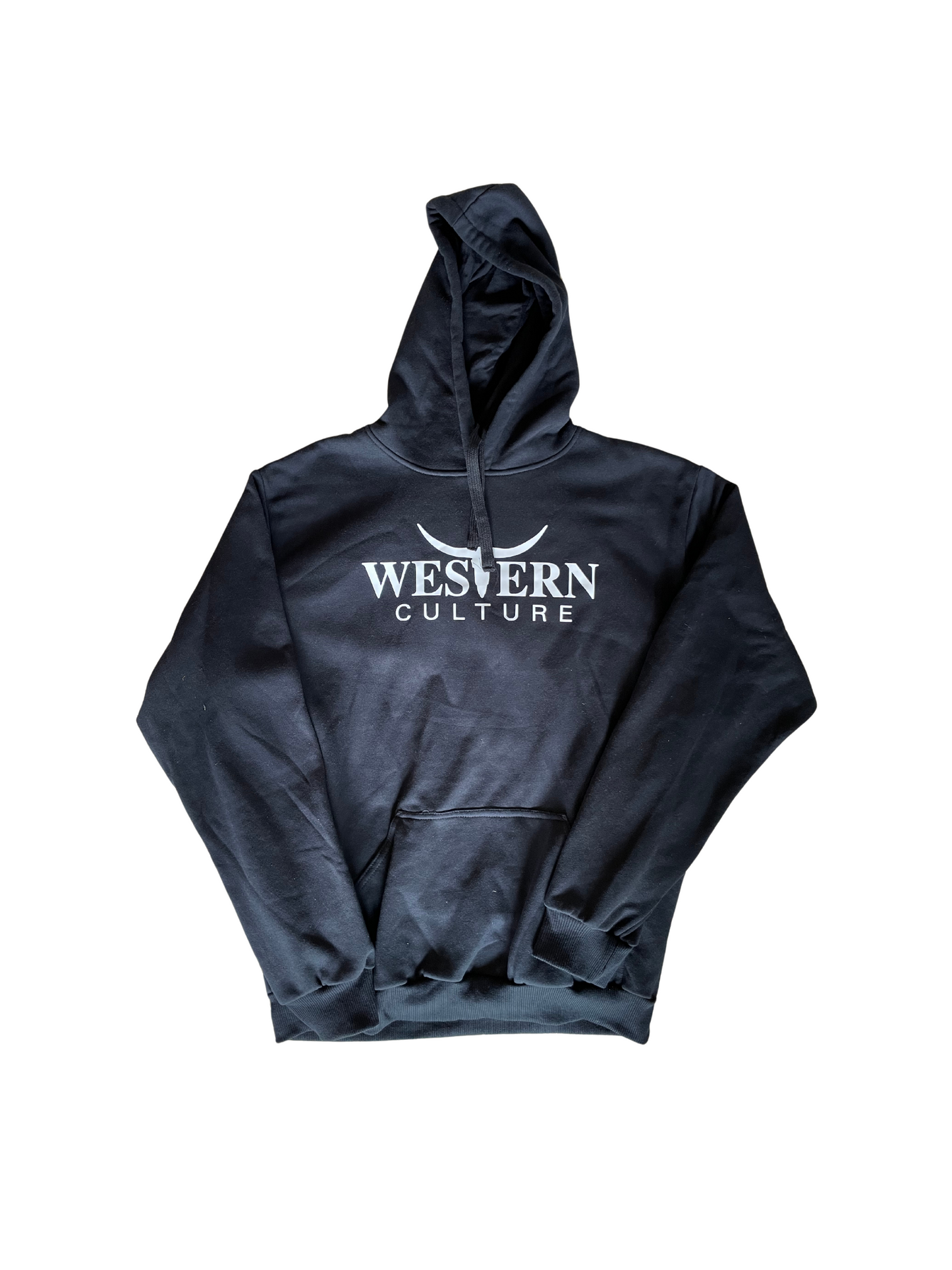 Black hoodie jumper-Western Culture Leather